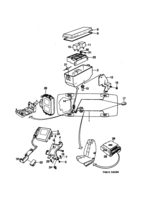 Eléctrico, generalidades [Otros equipos eléctricos] Saab SAAB 9000 Sistema eléctrico - ABS, TCS, ASR, ETS, (1990-1993)