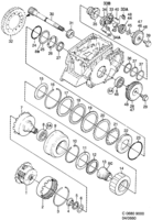 Transmission [Gear box, automatic] Saab SAAB 9000 Gears, pinion - Part 3, (1994-1998) , A