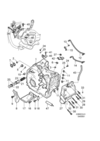 Transmission [Gear box, automatic] Saab SAAB 9-3 (9400) Gear box case, cover, (1998-2003) , A