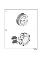 Accessories [Accessories chassis] Saab SAAB 9-3 (9400) Winter wheel - Snow chains, (1998-2003)