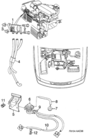 Motor [Sistema de sobrealimentación] Saab SAAB 9-3 (9400) Sistema APC, (1998-2003) , 4-CYL
