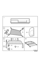 Accessories [Accessories body] Saab SAAB 9-3 (9400) Luggage compartment - Cargo guard, (1998-2003)