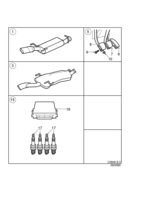 Accessoire [Accessoire moteur] Saab SAAB 9-3 (9400) Système déchappement - Kit réglage, (1998-2003)