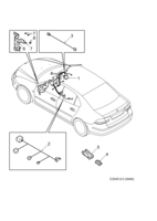 Système électrique, généralités [Conduites et fusibles] Saab SAAB 9-3 (9440) Planche bord, (2011-2012) , 4D,5D,CV