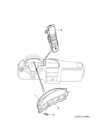 Electrical, general [Wiring and fuses] Saab SAAB 9-3 (9440) Instrument, (2008-2008) , 4D,5D,CV