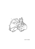 Transmission [Gear box assy] Saab SAAB 9-3 (9440) Manual - 5-speed, (2004-2009) , Z18XE, M