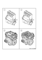 Moteur [Bloc moteur nu] Saab SAAB 9-3 (9440) Moteur de base - Moteur, (2005-2012) , Z19DT,Z19DTH,Z19DTR,A19DTR