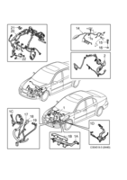 Eléctrico, generalidades [Conductos y fusibles] Saab SAAB 9-3 (9440) Motor, caja de cambios, (2006-2011) , 4D,5D,CV