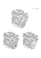 Motor [Cuerpo del motor] Saab SAAB 9-3 (9440) Motor básico - Motor, (2012-2012) , A20NFT