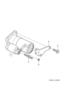 Electrical, general [Starter motor] Saab SAAB 9-5 (9600) Starter motor, (2006-2010) , Z19DTH