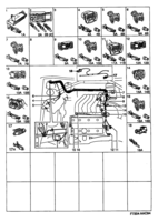 Electrical, connector [Connector housing etc] Saab SAAB 900 Engine, (1995-1995) , B258I