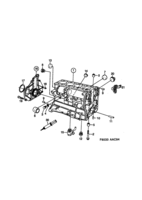 Engine [Short block] Saab SAAB 900 Cylinder block, (1994-1998) , 4-CYL