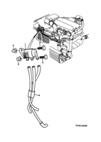 Engine [Supercharging system] Saab SAAB 900 APC system - 4-cylinder, (1994-1998) , 4-CYL