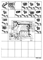Système électrique, boîte de connexion [Connecteur, etc] Saab SAAB 900 Moteur, (1995-1995) , B258I