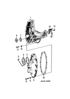 Transmisión [Caja de cambios, 4 velocidades] Saab SAAB 900 Caja de engranaje primario - -1988, (1986-1988) , M