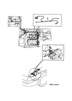 Système électrique, généralités [Conduites et fusibles] Saab SAAB 900 Moteur, boîte de vitesses, (1997-1997) , 6-CYL