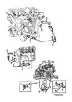 Motor [Sistema de admisión y de escape] Saab SAAB 900 Sensor de oxígeno, (1994-1997) , 6-CYL