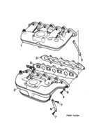 Engine [Inlet and exhaust system] Saab SAAB 900 Intake manifold - 4-cylinder, (1994-1998) , 4-CYL