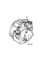 Transmission [Gear box assy] Saab SAAB 900 Automatic, (1994-1998) , A