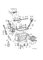 Transmission [Gear box, 5-speed] Saab SAAB 900 Gear box case, oil pan, (1986-1989) , M