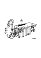 Transmission [Gear box assy] Saab SAAB 900 Manual, (1990-1993) , M, Also valid for CV 1994