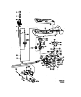 Transmission [Gear box control, manual] Saab SAAB 900 Shift lever, (1990-1993) , M, Also valid for CV 1994