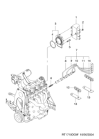 ENGINE [ENGINE ELECTRIC] Chevrolet KALOS + AVEO (T200) [EUR] IGNITION CABLE(FAM I SOHC)  (1710)