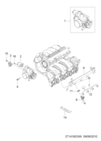 MOTOR [INYECCIÓN DE COMBUSTIBLE] Chevrolet Aveo (T250/T255) [GEN] INYECCIÓN DE COMBUSTIBLE(T5)  (1418)