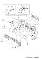 CARROSSRIE&EXTERIEUR [PARE-CHOCS] Chevrolet AVEO (T250/T255) [EUR] PARE-CHOC AVANT I  (6720)