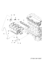 ENGINE [INTAKE&EXHAUST MANIFOLD] Chevrolet AVEO (T250/T255) [EUR] INTAKE MANIFOLD(GEN3)  (1529)