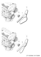 ENGINE [ENGINE COMMON] Chevrolet Aveo (T250/T255) [GEN] BELT SYSTEM(GEN3)  (1132)