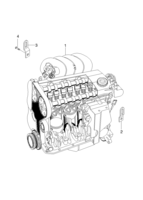 ENGINE [ENGINE COMMON] Chevrolet LANOS (T100) [EUR] ENGINE UNIT(FAM I DOHC)  (1111)