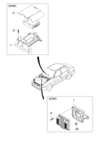 FUEL&ENGINE CONTROL [EMISSION] Chevrolet Lanos (T100) [GEN] EMISSION MODULE MOUNT III  (2522)