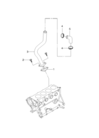 ENGINE [ENGINE BLOCK] Chevrolet Lanos (T100) [GEN] ENGINE OIL VENTILATION(FAM I)  (1240)