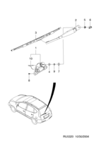 ELECTRICAL EQUIPMENTS [WIPER] Chevrolet Vivant (U100) [GEN] BACK WINDOW WIPER  (5320)