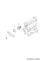 ENGINE [THERMOSTAT] Chevrolet TACUMA + REZZO (U100) [EUR] THERMOSTAT(FAM I SOHC)  (1680)