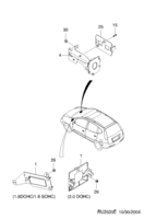 FUEL&ENGINE CONTROL [EMISSION] Chevrolet Vivant (U100) [GEN] EMISSION MODULE MOUNT I  (2520)
