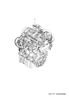 ENGINE [ENGINE COMMON] Chevrolet EPICA (V250) [EUR] ENGINE UNIT(DIESEL)  (1117)