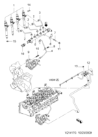 ENGINE [FUEL INJECTION] Chevrolet Epica (V250) [GEN] FUEL INJECTION(DIESEL)  (1417)