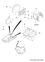 FUEL&ENGINE CONTROL [EMISSION] Chevrolet Epica (V250) [GEN] EMISSION MODULE  (2510)