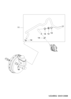 FUEL&ENGINE CONTROL [AIR INTAKE&EXHAUST PIPE] Chevrolet Epica (V250) [GEN] VACUUM HOSE(DIESEL)  (2455)