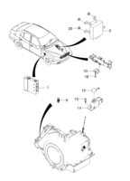 FUEL&ENGINE CONTROL [EMISSION] Chevrolet LEGANZA (V100) [EUR] EMISSION MODULE  (2510) (LH)