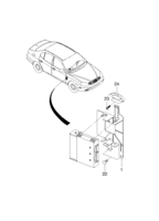 FUEL&ENGINE CONTROL [EMISSION] Chevrolet Leganza (V100) [GEN] EMISSION MODULE MOUNT I  (2520)