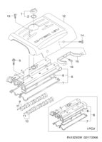 ENGINE [CYLINDER HEAD] Chevrolet Epica (V200) [GEN] CAM SUPPORT&SHAFT(FAM II DOHC)  (1323)