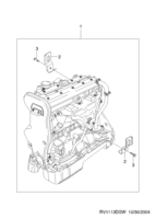 ENGINE [ENGINE COMMON] Chevrolet EVANDA (V200) [EUR] ENGINE UNIT(FAM II DOHC)  (1113)