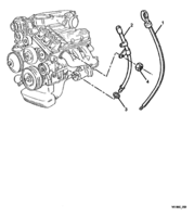 ENGINE & CLUTCH - LN3 & V9Y (V6) Chevrolet Lumina (LHD) OIL LEVEL TUBE - LN3