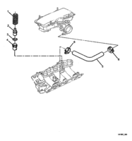 ENGINE & CLUTCH - LN3 & V9Y (V6) Chevrolet Lumina (LHD) CRANKCASE VENTILATION - LN3