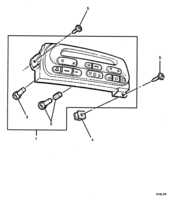 HEATING & AIR CONDITIONING Chevrolet Lumina (LHD) HEATER & AIR CONDITIONING CONTROL MODULE - C61