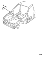 INSULATORS & GROMMET Chevrolet Lumina (LHD) PATCH - SIDE PANEL