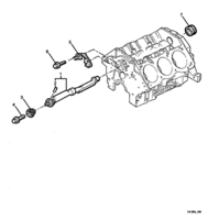 ENGINE & CLUTCH - LN3 (V6) Chevrolet Lumina (RHD) BALANCE SHAFT - LN3